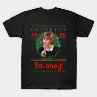 Judge Judy Ugly Christmas Sweater- Baloney T-Shirt